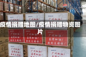 疫情捐赠地图/疫情捐赠物资图片